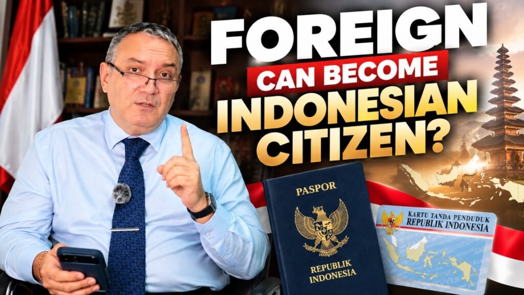 Foreigners Can Become Indonesian Citizens